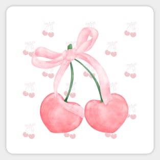 Coquette Cherries Sticker
